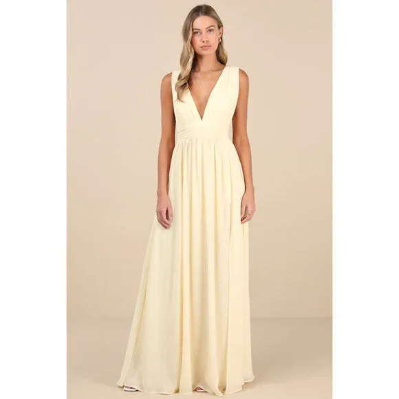 lulus heavenly hues white maxi dress Light Grey Maxi Dress | Womens | Small | 100% Polyester